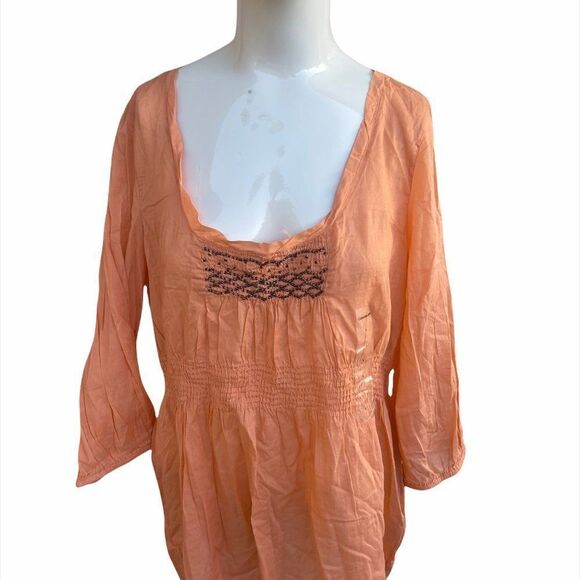 Calvin Klein Top Tunic Style Elastic Waist Band - Picture 1 of 11